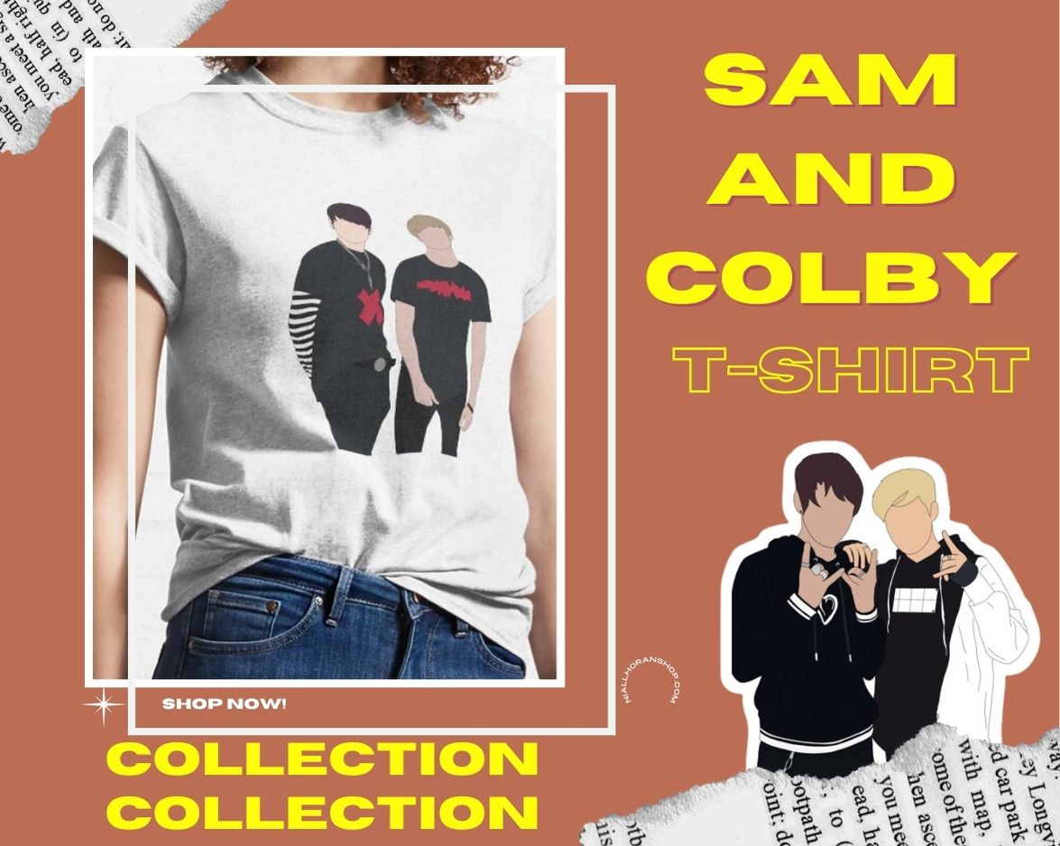 no edit sam and colby t shirt - Sam And Colby Shop