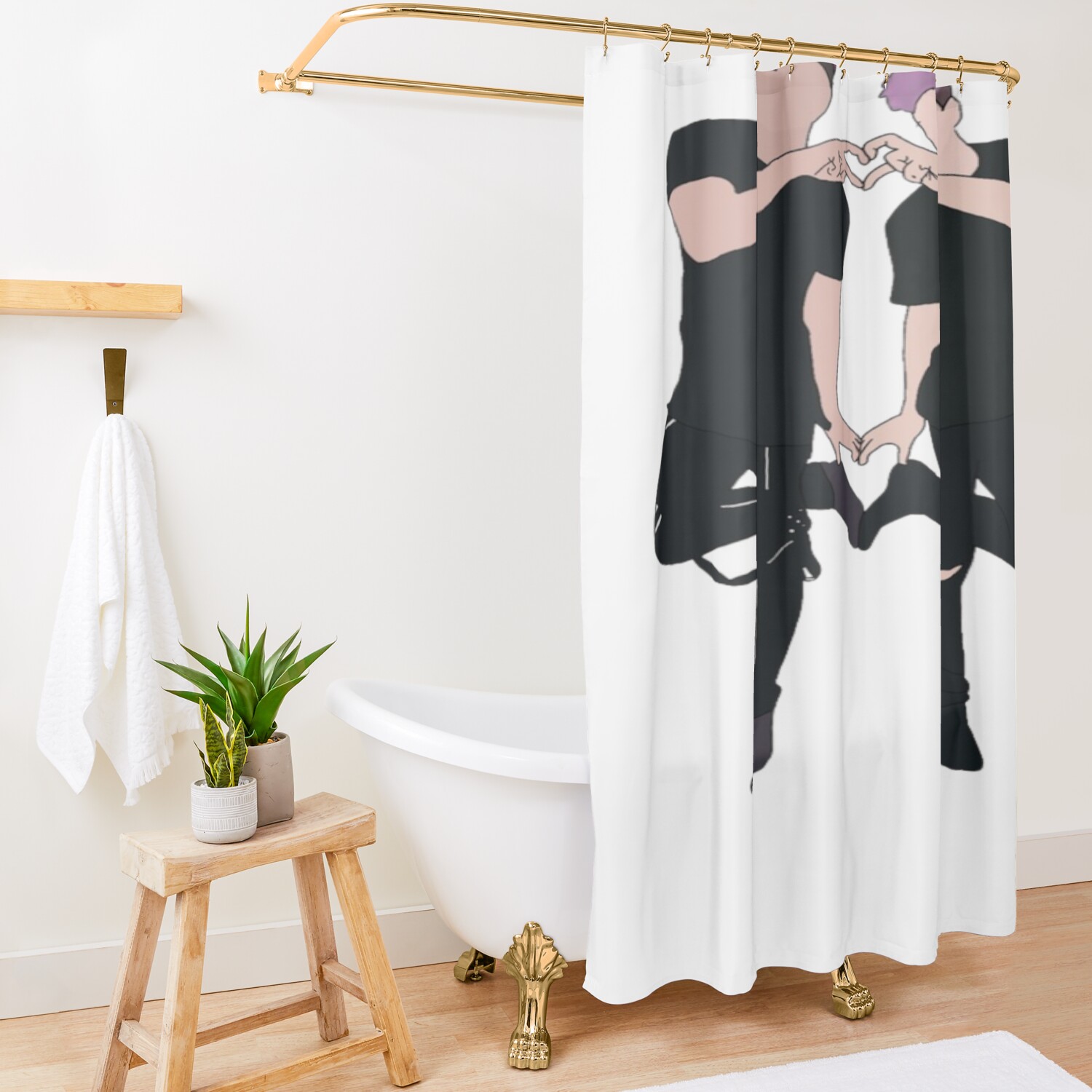 urshower curtain opensquare1500x1500 1 - Sam And Colby Shop